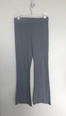 Madewell Light Blue Lettuce Trim Lounge Pants - S